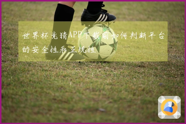 世界杯竞猜APP下载前如何判断平台的安全性和正规性